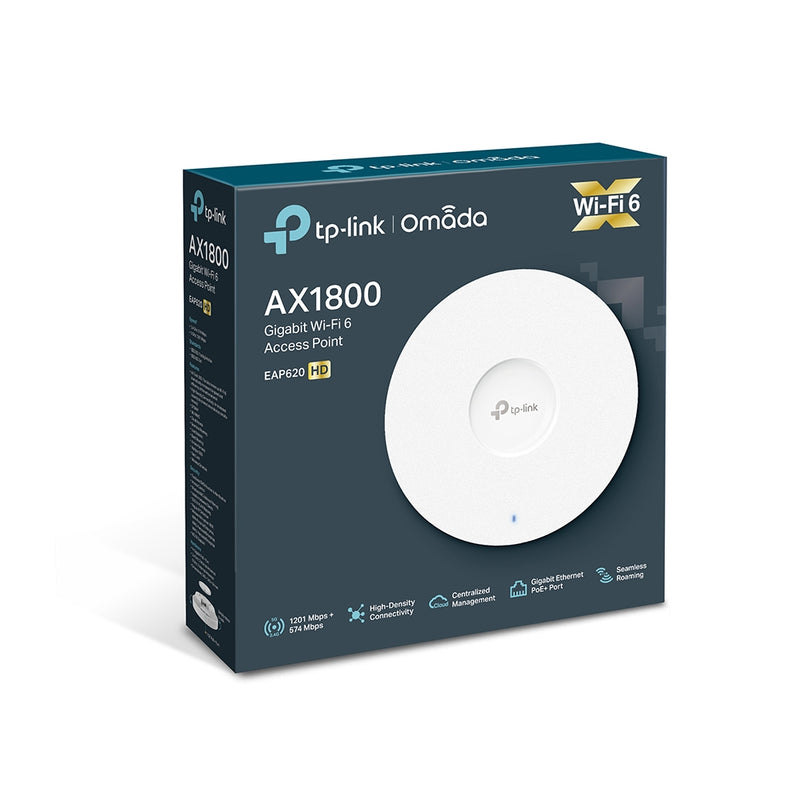 TP-Link EAP620 HD_V3 AX1800 Ceiling Mount WiFi 6 Access Point