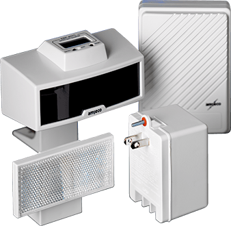 Potter EBP-407C Door Annunciator System Kit - Includes  Beam Sensor, Chime, Reflector, and Hardware