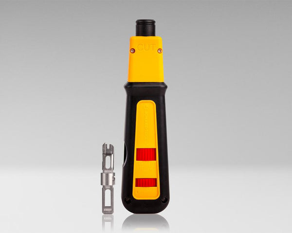 Punchdown Tool with Grip and 66 & 110 Combined Blade