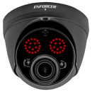 Seco-Larm EV-Y2501-AMGQ 4-in-1 HD TVI, CVI, AHD, Analog Varifocal Turret Camera