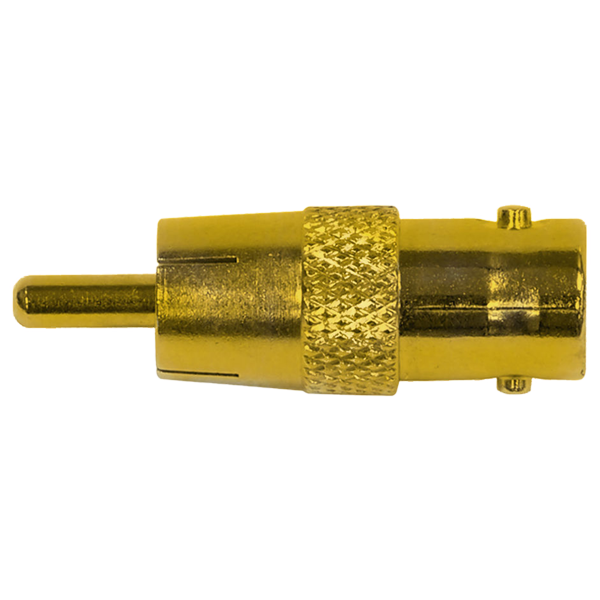 Seco-Larm EVA-CB0R1Q BNC-to-RCA Gold-Plated Connector, Pack of 10