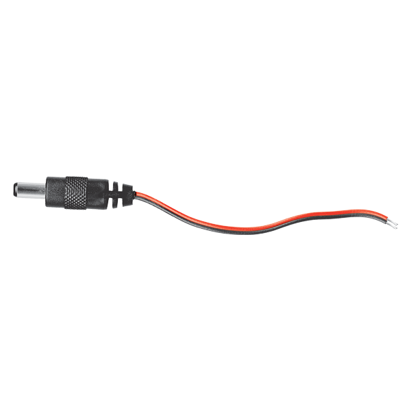 Seco-Larm EVA-F5521-3Q 3ft (0.9m) 2.1mm, DC Plug, Pigtail Connector, Red/ Black Wire, Pack of 10
