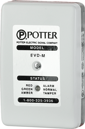 Potter EVD-2 - Electronic Vibration Detector with Remote Pickup