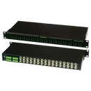 Seco-Larm EVT-AH16-VT2Q CCTV 1U Rack-Mount 16-Port Active Hub