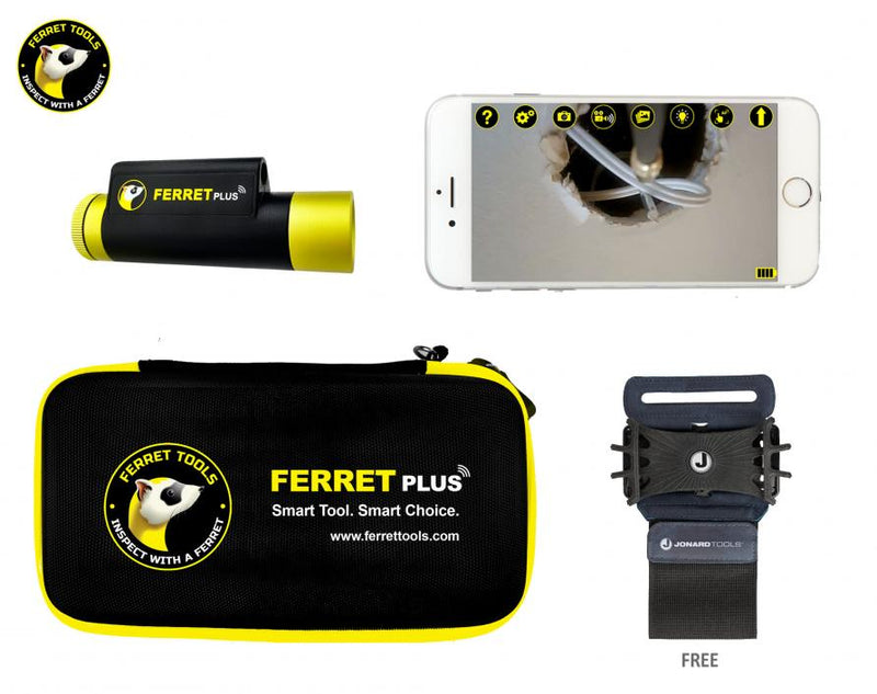 Ferret Plus â€“ Multipurpose Wireless Inspection Camera & Cable Pulling Tool
