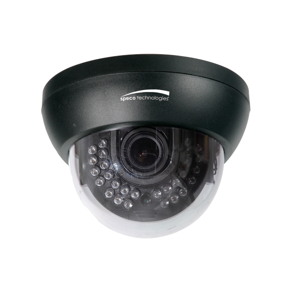 Speco HT649K 1000TVL Indoor IR Dome, 2.8-12mm Lens, Dual Voltage, OSD