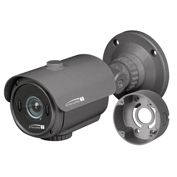 Speco HTINT70T 2MP HD-TVI Intensifier® T Bullet Camera, Included Junction Box, UL, TAA
