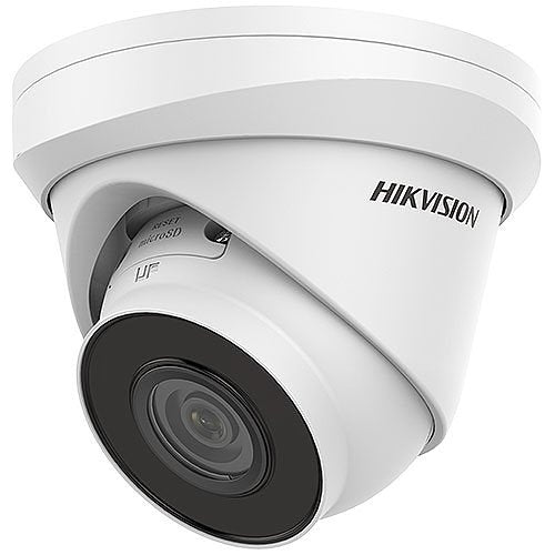 Hikvision ECI-T24F2 4MP Outdoor IR Turret IP Camera, 2.8mm Fixed Lens, White