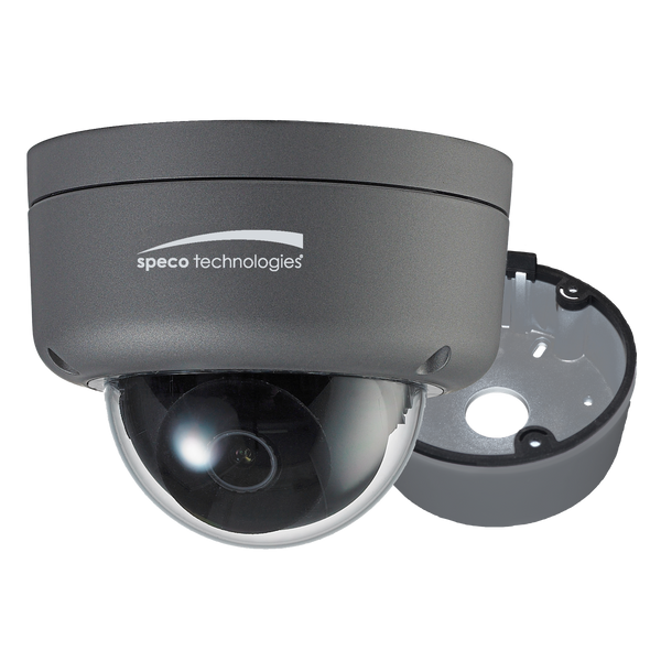 Speco HiD8 2MP Ultra Intensifier HD-TVI Dome Camera, Included Junction Box, TAA