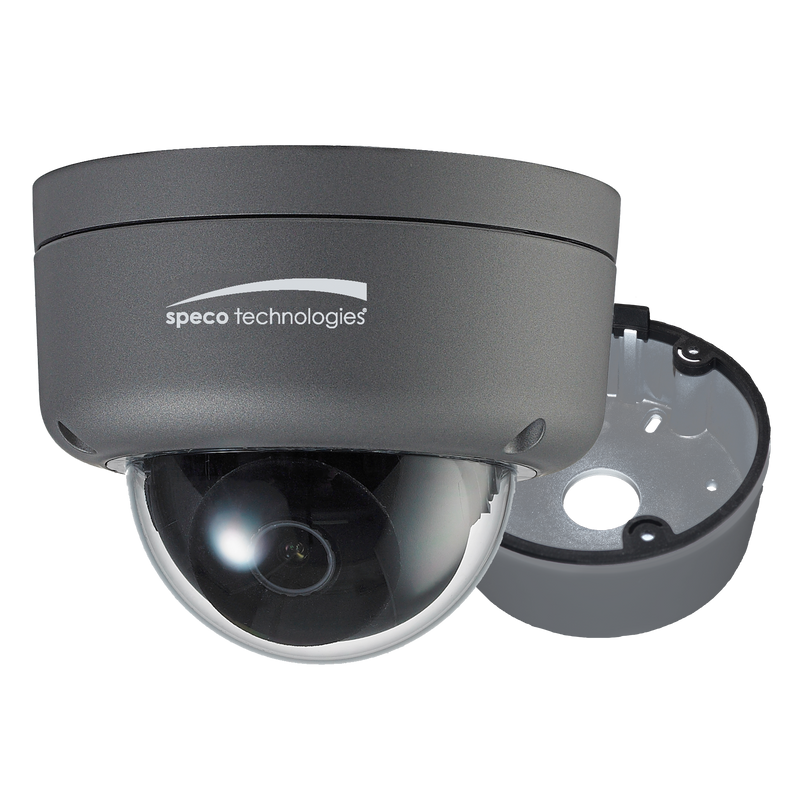 Speco HiD8 2MP Ultra Intensifier HD-TVI Dome Camera, Included Junction Box, TAA