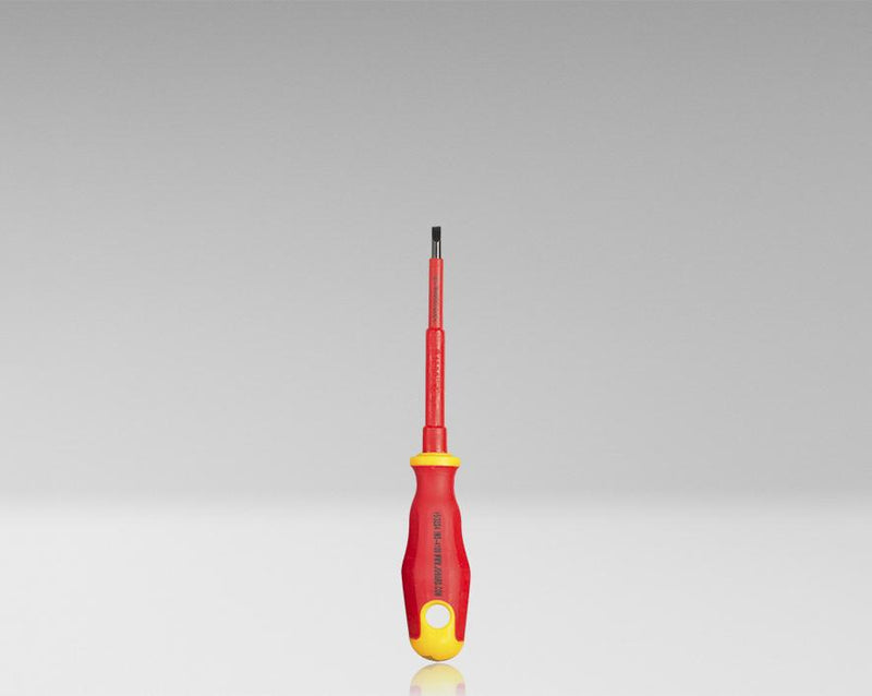 Cabinet Slotted Insulated Screwdriver, 5/32" x 4"