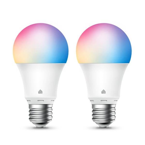TP-Link KL125P2 Kasa Smart Light Bulb, Multicolor (2-Pack)