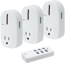 Seco-Larm LS-313A-14Q Wireless Outlet Controller – 3 Wireless Outlets, 1 Remote