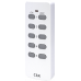Seco-Larm LS-525A-14Q Wireless Outlet Controller – 5 Wireless Outlets, 2 Remote