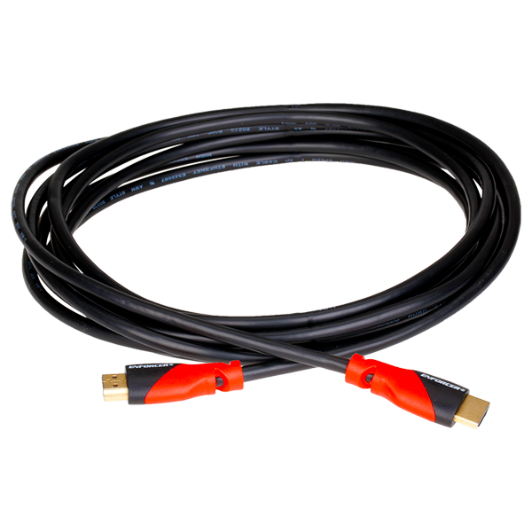 Seco-Larm MC-1130-10FQ High-Speed HDMI Cable – 4K, 10ft, 28AWG, Pack of 5