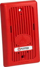 Potter MHT-1224R Mini Horn, Red, Synchable