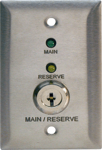 Potter MRS Main/Reserve Switch For Agent Release
