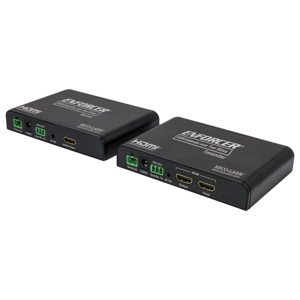 Seco-Larm MVE-AH1T1-01YQ HDMI Extender over Two Wires