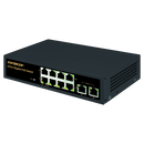 Seco-Larm NS-508UT-GAQ Unmanaged PoE Switch, 8-Port