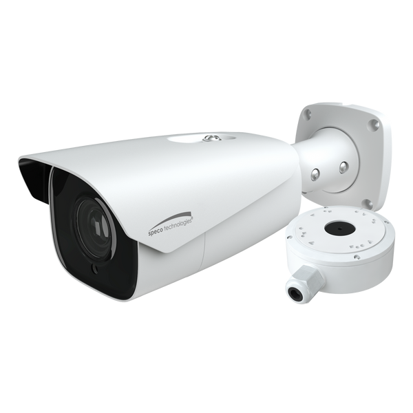 Speco O2BLP1M 2MP License Plate Recognition IP Camera with Junction Box