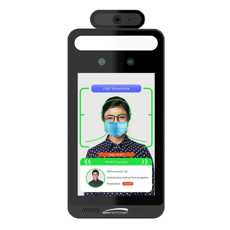Speco O2TML 2MP Temperature Reading Panel with Face and Mask Recognition