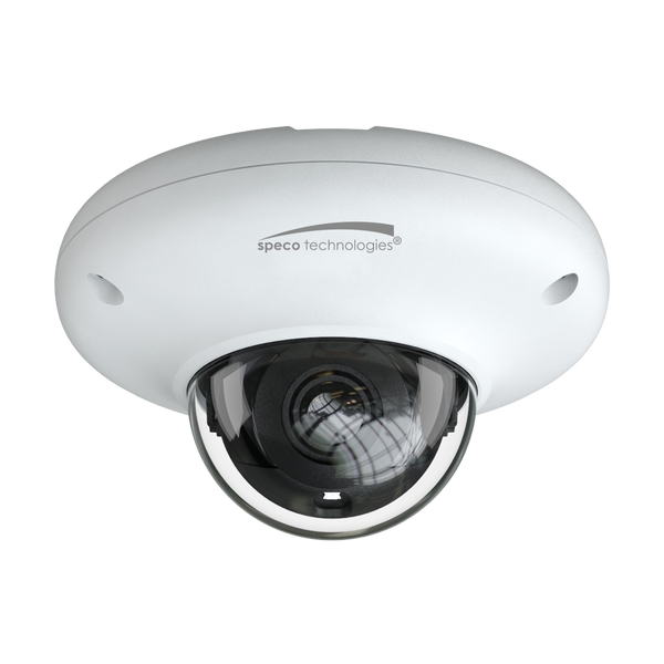 Speco O4P4 4MP H.265 IP Mini-Dome Camera with Advanced Analytics