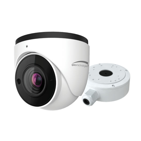 Speco O4T7M 4MP H.265 IP Turret Camera with Advanced Analytics