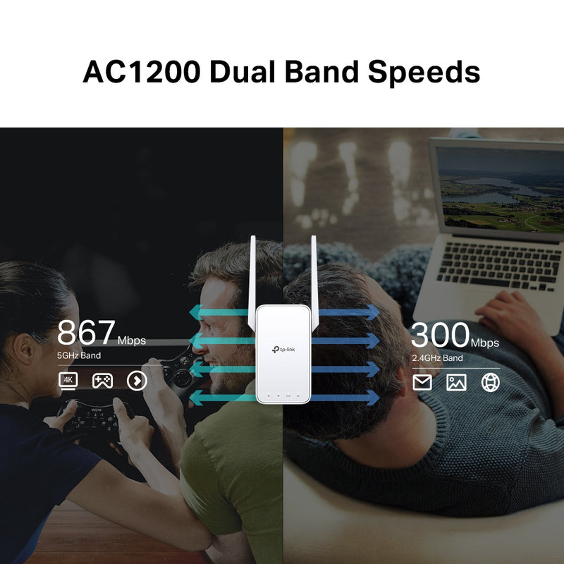 TP-Link RE315 AC1200 OneMesh Wi-Fi Range Extender