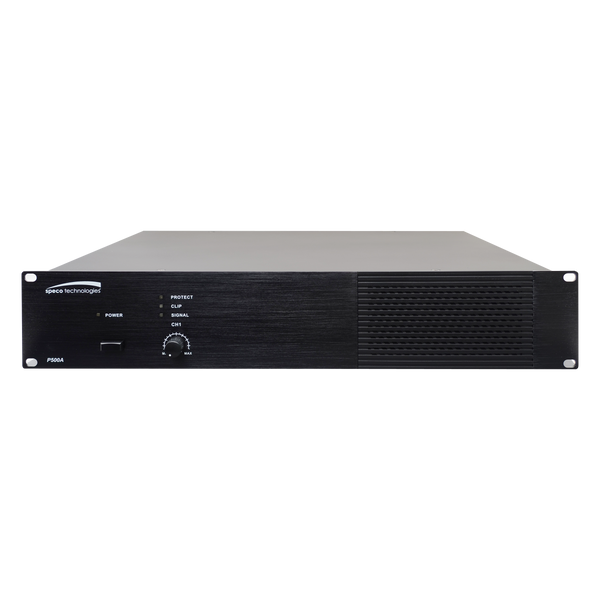 Speco P500A 500W Class D Power Amplifier