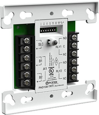 Potter PAD100-TRTI PAD 100 Two Relay /Two Input