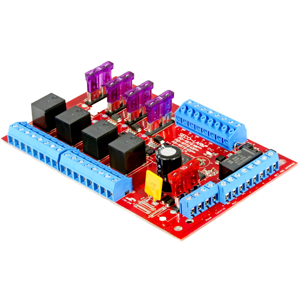 Seco-Larm PD-4BTQ Access Power Controller Board, 4-Outputs