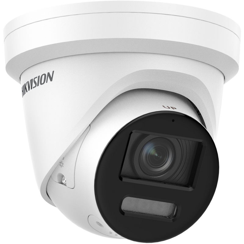 Hikvision DS-2CD2387G2-LSU/SL 4mm 8 MP ColorVu Audio Alarm & Strobe Light Fixed Turret Network Camera