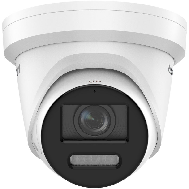 Hikvision DS-2CD2387G2-LSU/SL 4mm 8 MP ColorVu Audio Alarm & Strobe Light Fixed Turret Network Camera