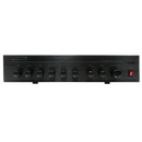 Speco PMM60A 60W PA Mixer Power Amplifier with 6 Inputs