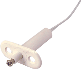 Potter PSW-22 (Ivory) 3/8 inch Plunger Switch with Flange