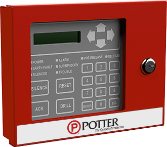 Potter RA-6075 - LCD Annunciator