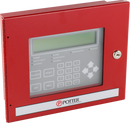 Potter RA-6500FR 160 Char LCD Remote Anctr, Flush Mt, Red