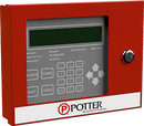 Potter RA-6500 160 Char LCD Remote Anctr  Red Enclosure