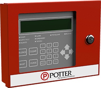 Potter RA-6500 - 160 Character LCD Annunciator