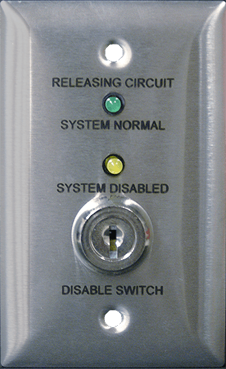 Potter RCDS Series - Releasing Circuit Disable Switch
