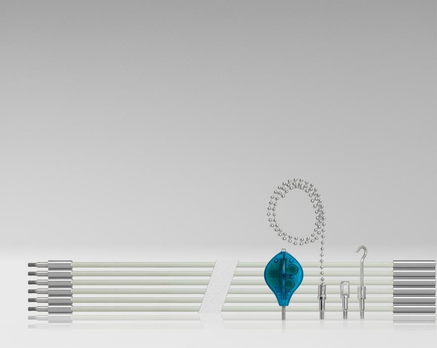 30 ft Glow Rod Kit+, 3/16