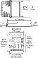 Seco-Larm SA-025EQ Programmable Delayed Egress Timer Module, 12~24 VDC Operation