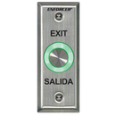 Seco-Larm SD-6176-SS1Q Piezoelectric Illuminated RTE Wall Plates with Timer, Slimline