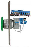 Seco-Larm SD-7201GAPT1Q RTE Single-Gang Plate w Green Mushroom Cap Push Button, “Exit” & Salida,” SPDT, Timer