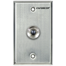 Seco-Larm SD-7201KBQ Push-Button RTE Plate – Single-Gang, Black Push-button, N.C.