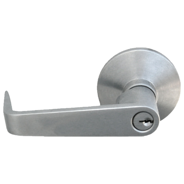 Seco-Larm SD-962HL-4A Entry-Type Lever Trim for Rim-Type Exit Devices on Exit Doors