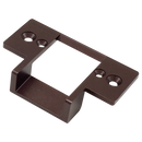 Seco-Larm SD-991RA-61Q/B Bronze-Colored Aluminum Low-Cut Strike Plate