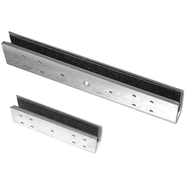 Seco-Larm SD-997UB-AQ U-Bracket Kit for Glass Doors for SD-997B-GBQ Fail-Safe Electric Deadbolt