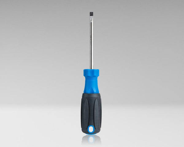 Cabinet Slotted Screwdriver, 1/4" x 4"