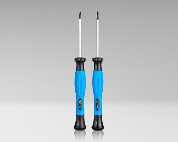 Phillips #00 & Cabinet-Tip Slotted Precision Screwdriver Set
